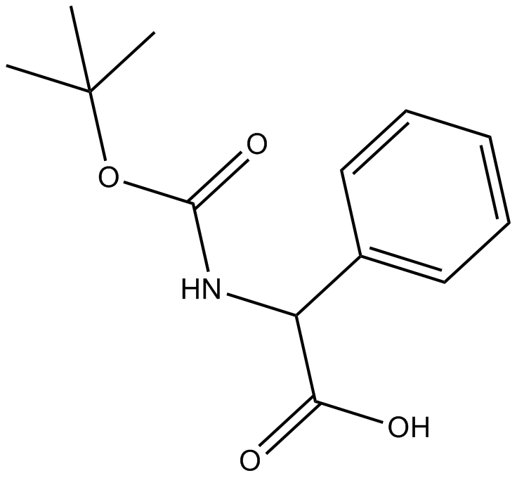 Boc-Phg-OH  Chemical Structure