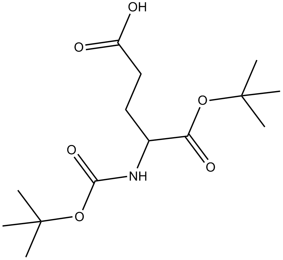 Boc-Glu-OtBu Chemische Struktur