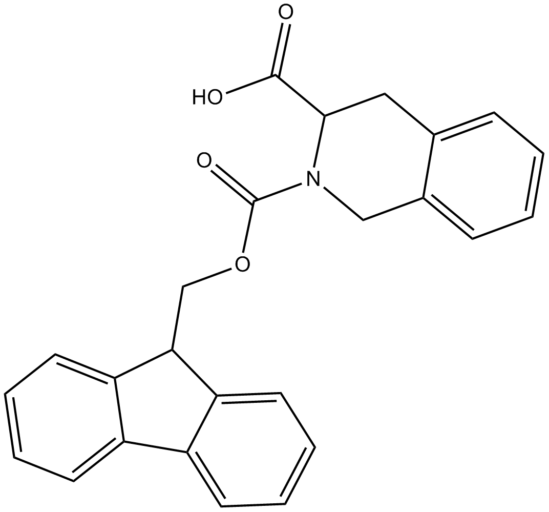 Fmoc-D-Tic-OH Chemische Struktur