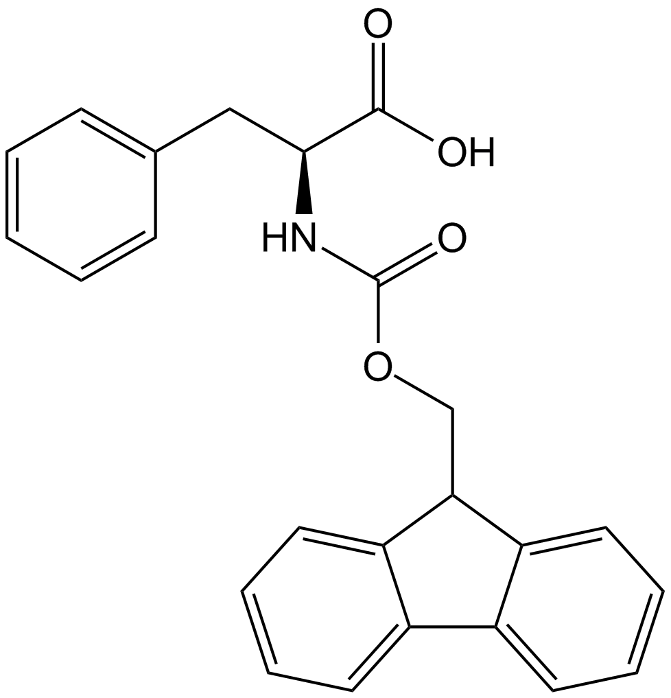 Fmoc-Phe-OH  Chemical Structure