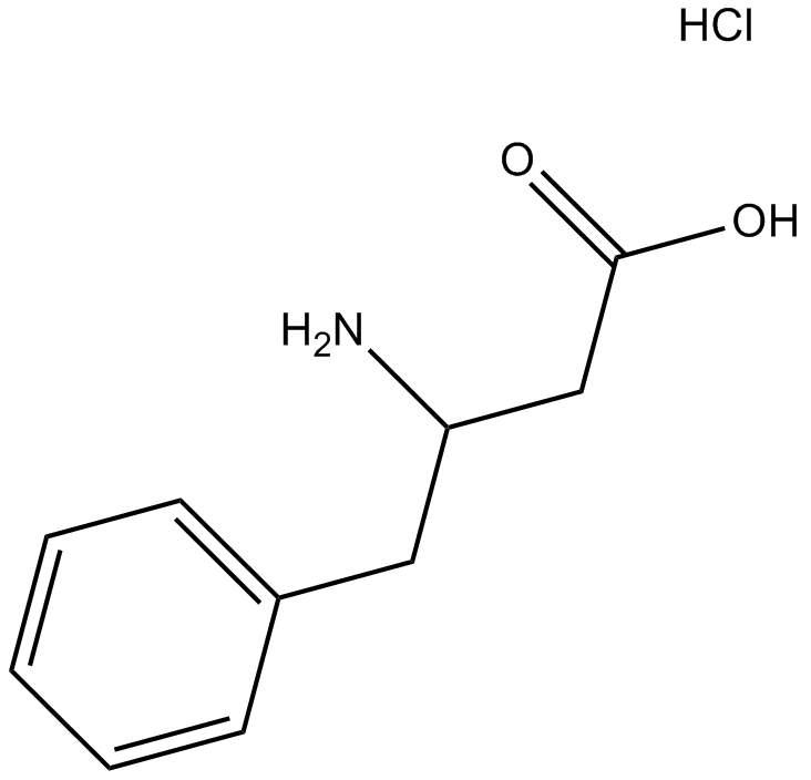 H-β-HoPhe-OH 化学構造