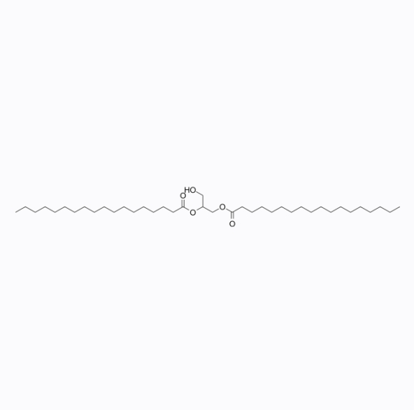 1,2-Distearoyl-rac-glycerol 化学構造