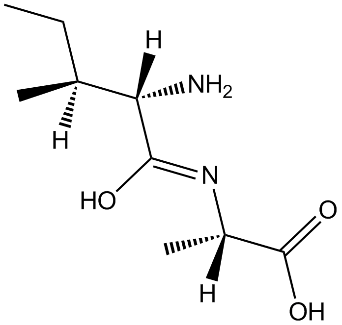 H-Ile-Ala-OH Chemische Struktur