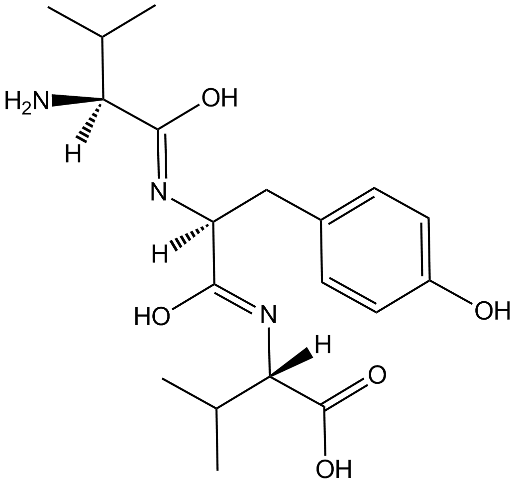 H-Val-Tyr-Val-OH Chemical Structure