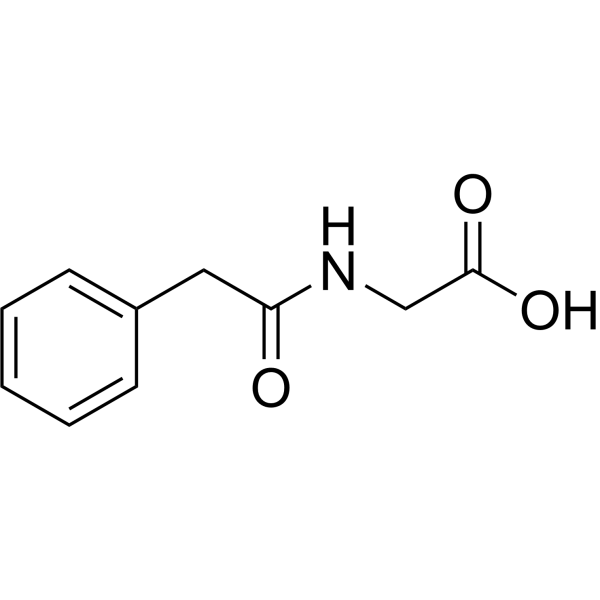 Phenylac-Gly-OH Chemical Structure