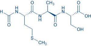 For-Met-Ala-Ser-OH Chemische Struktur