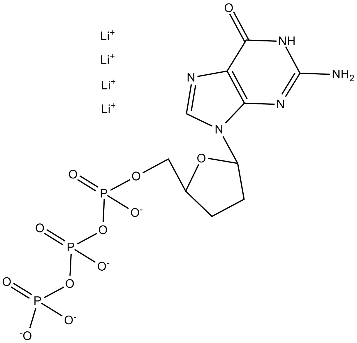 ddGTP  Chemical Structure