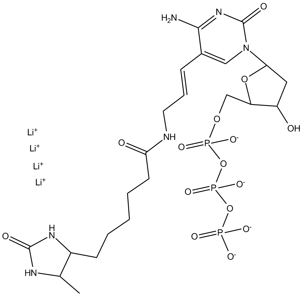 Desthiobiotin-6-dCTP  Chemical Structure