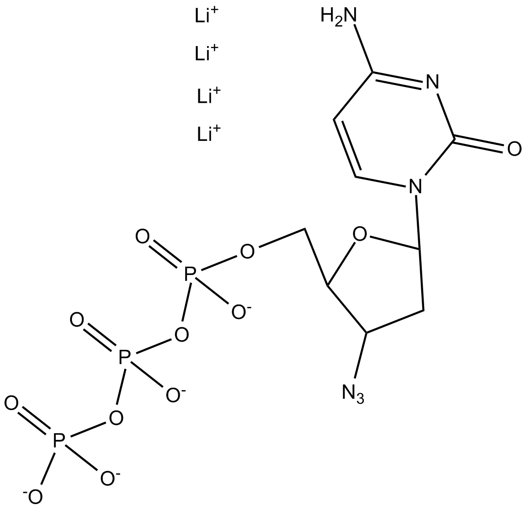 3'-Azido-ddCTP  Chemical Structure