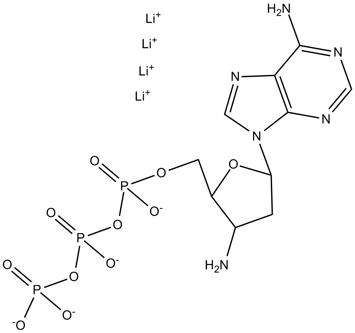 3'-Amino-ddATP  Chemical Structure
