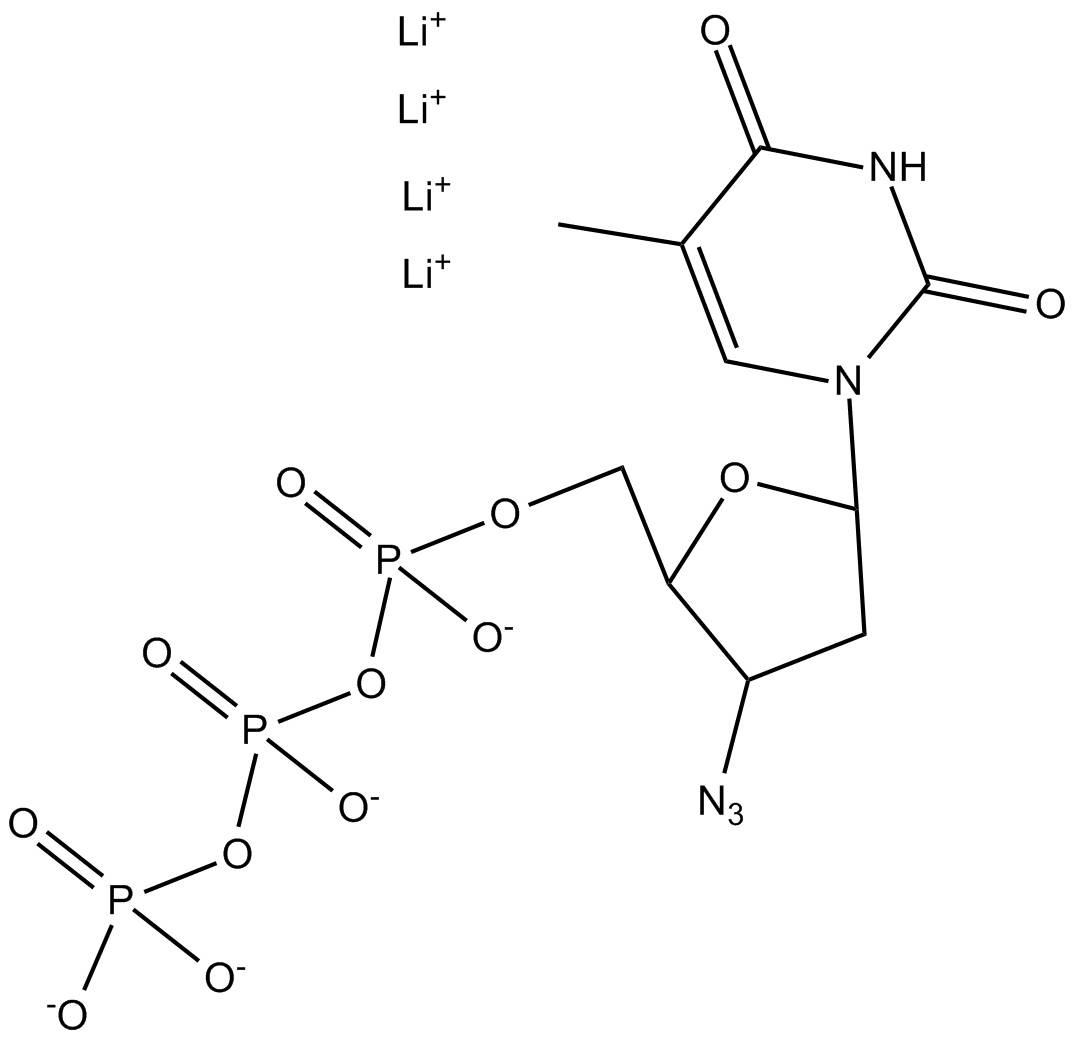 3'-Azido-ddTTP  Chemical Structure