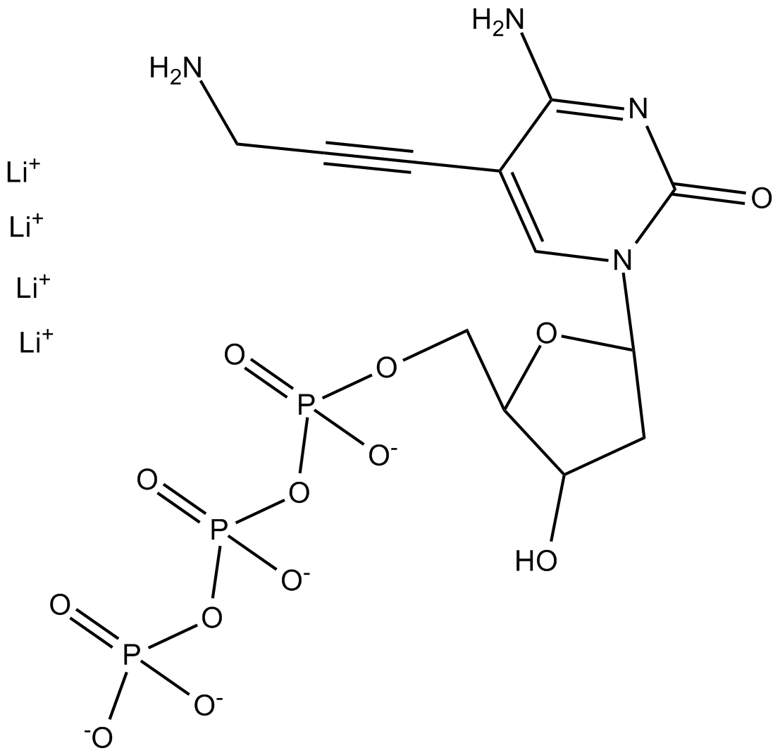 5-Propargylamino-dCTP  Chemical Structure