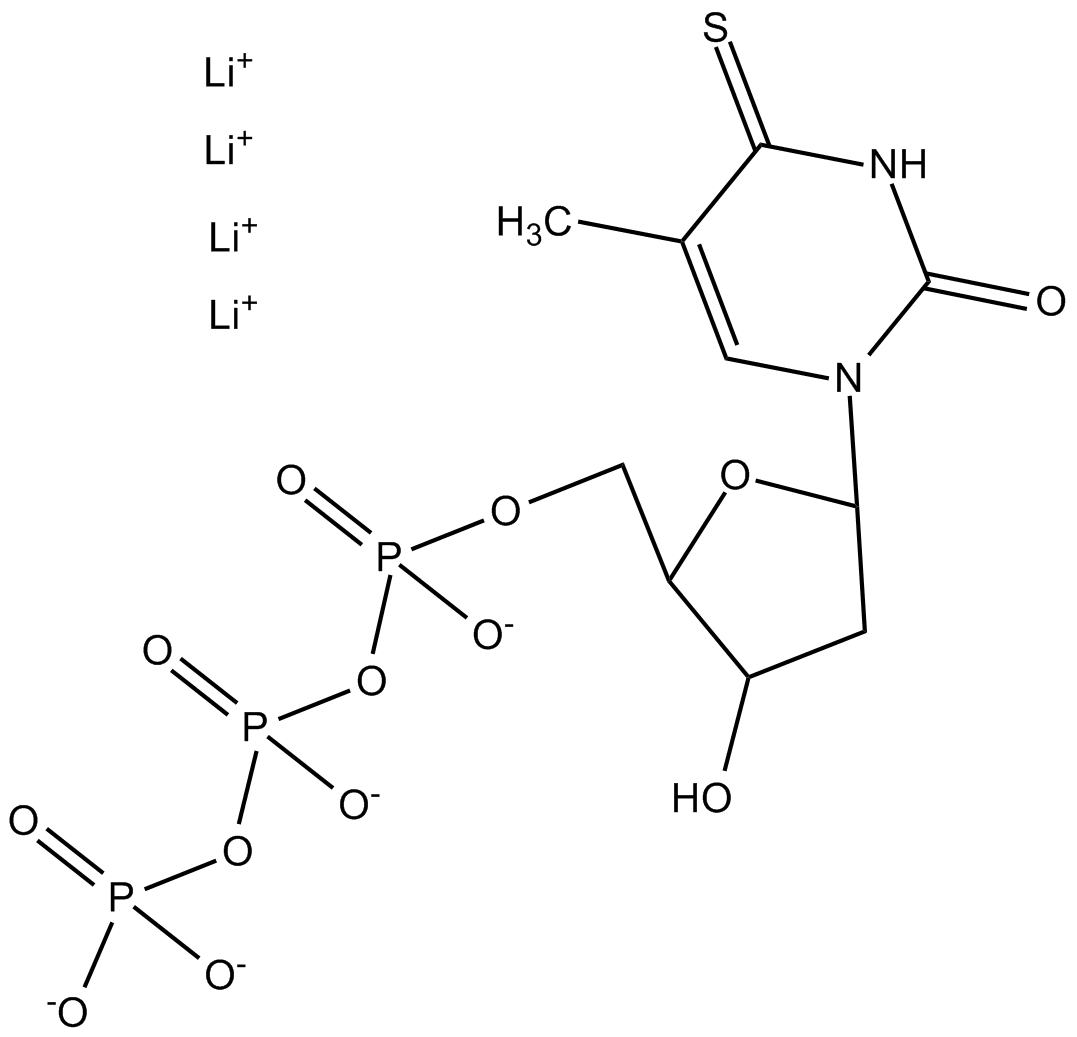4-Thio-dTTP  Chemical Structure