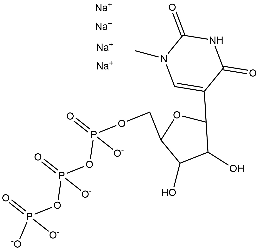 N1-Methylpseudo-UTP (sodium salt)  Chemical Structure