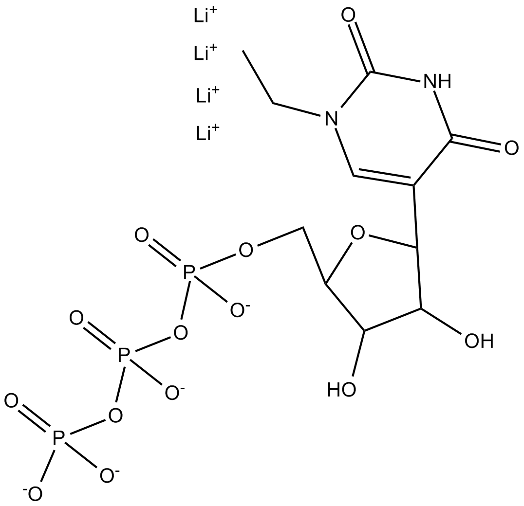 N1-Ethylpseudo-UTP  Chemical Structure