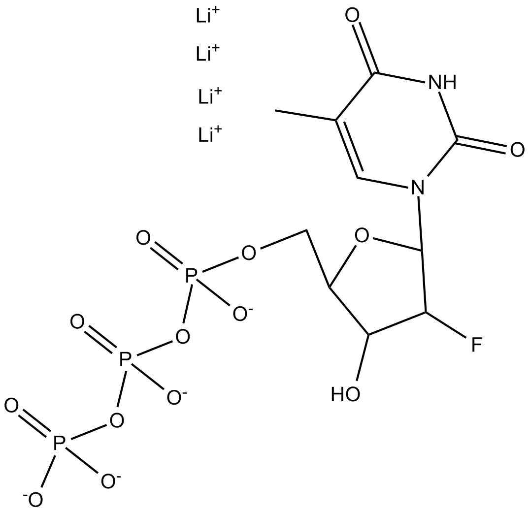 2'-F-dTTP  Chemical Structure