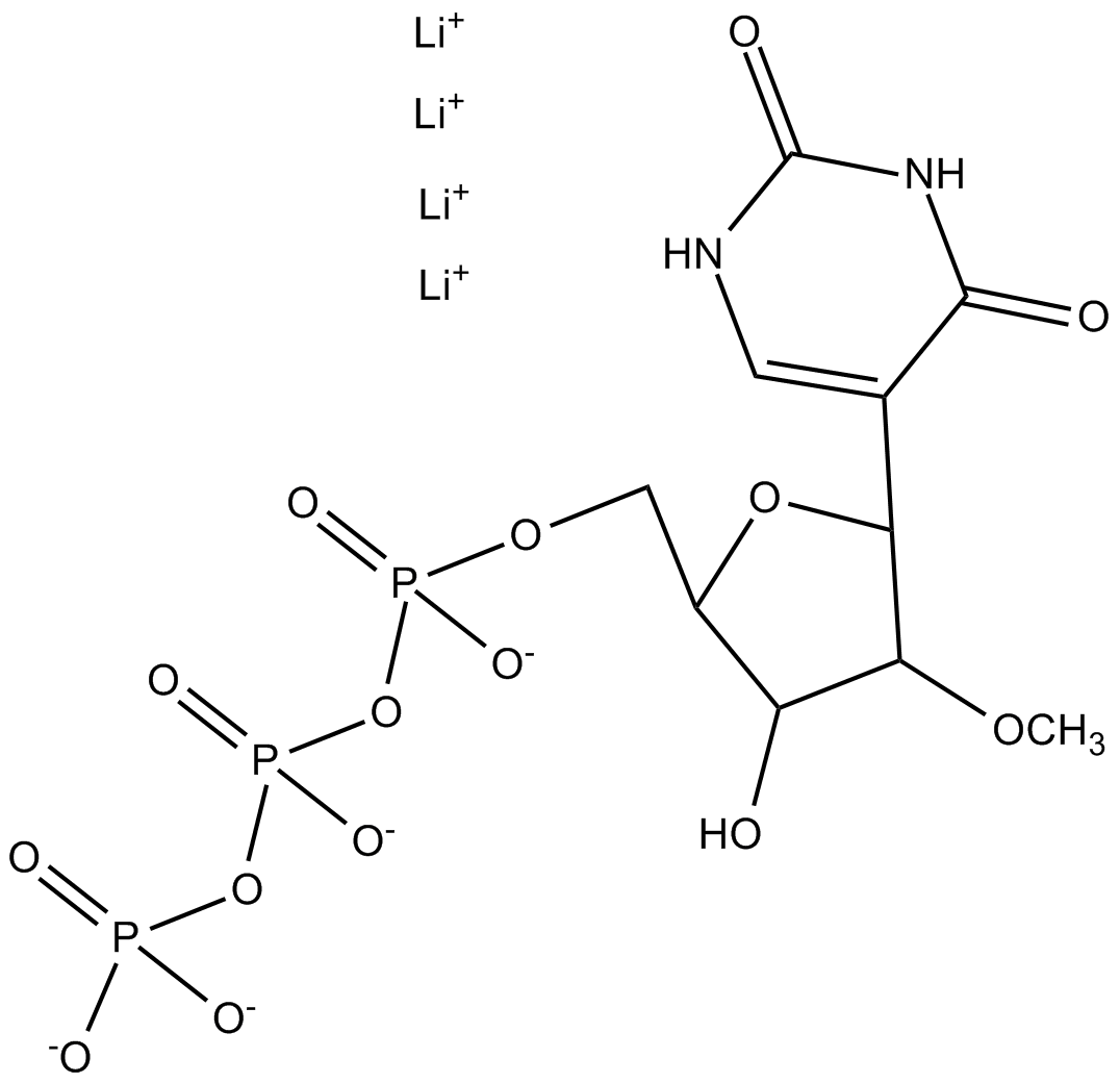 2'-O-Methylpseudo-UTP  Chemical Structure