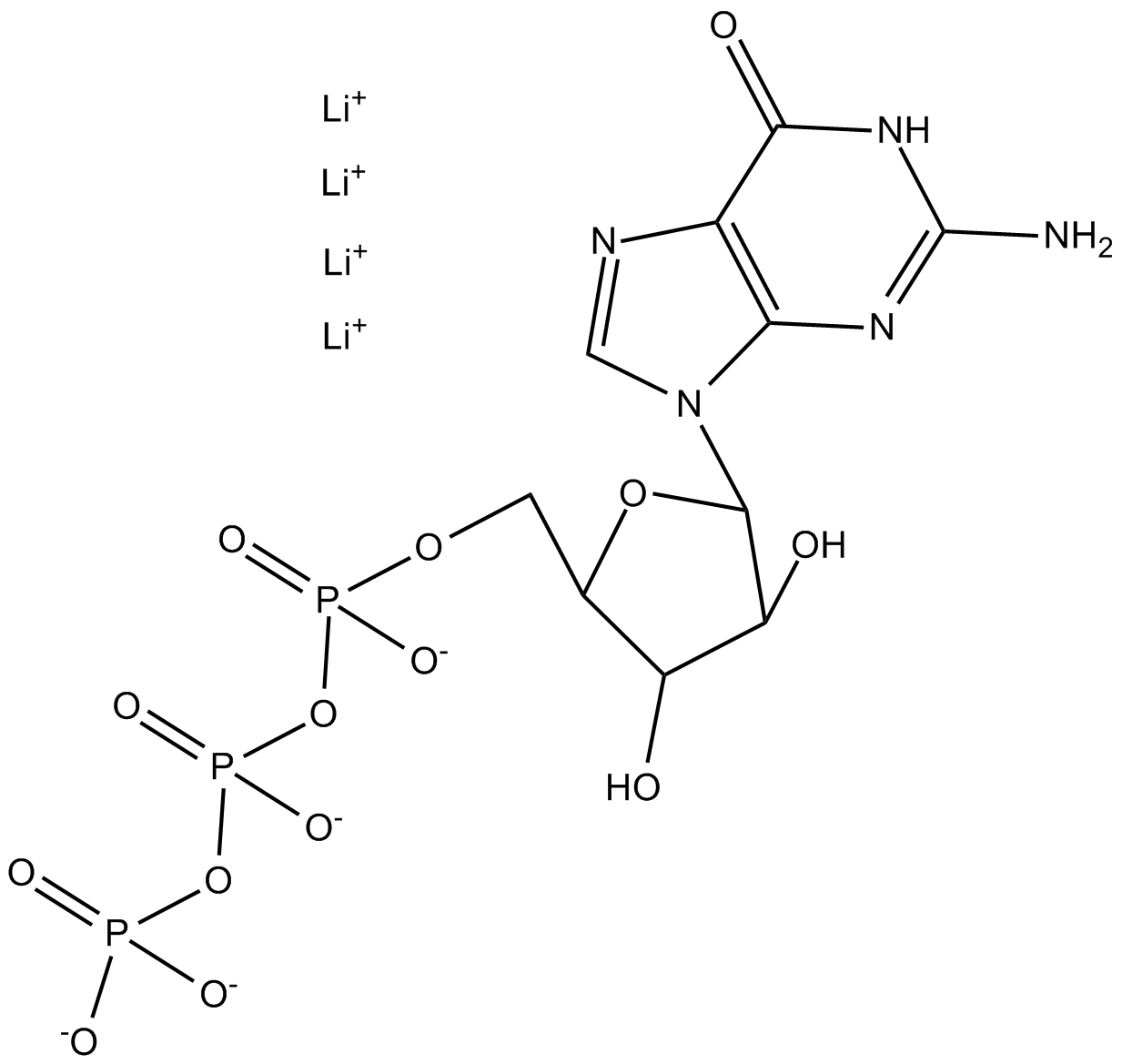 Ara-GTP  Chemical Structure
