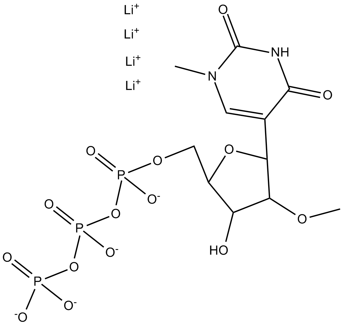 N1-Methyl-2'-O-Methylpseudo-UTP  Chemical Structure