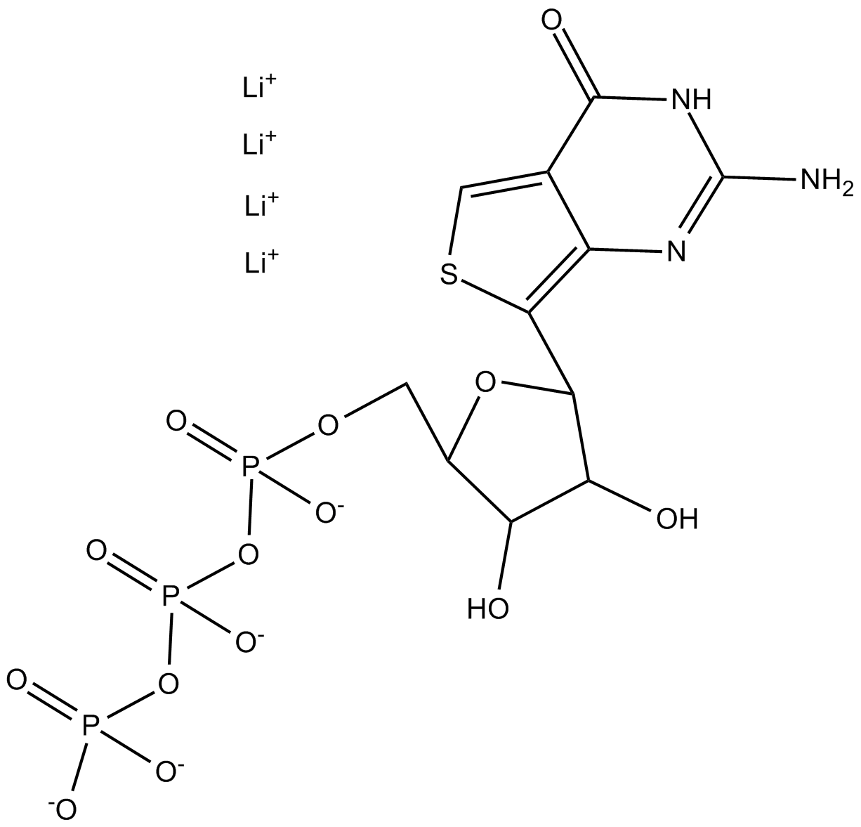 Thieno-GTP  Chemical Structure