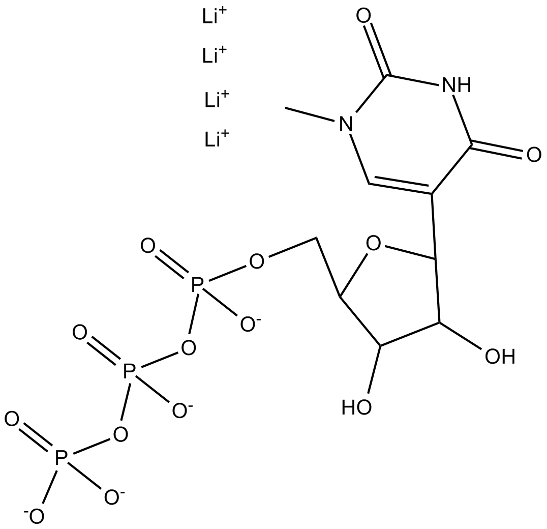 N1-Methylpseudo-UTP  Chemical Structure
