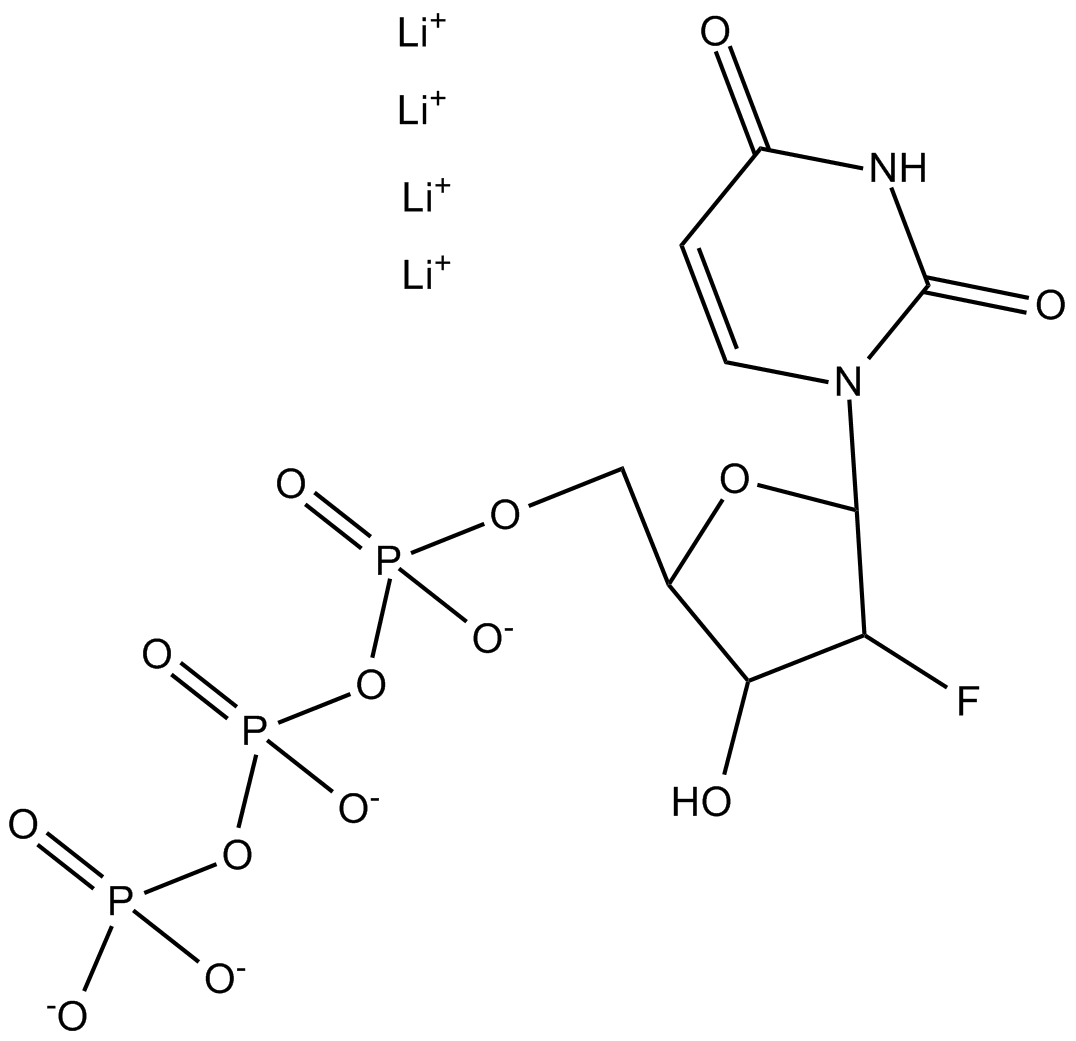 2'-F-dUTP Chemical Structure