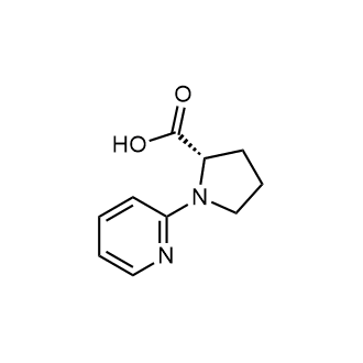 (2S)-1-(Pyridin-2-yl)pyrrolidine-2-carboxylic acid  Chemical Structure