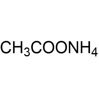 Ammonium acetate التركيب الكيميائي