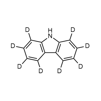 Carbazole-d8 التركيب الكيميائي