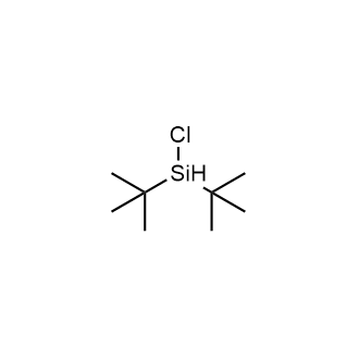 Di-tert-butylchlorosilane 化学構造