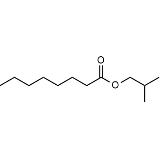 N-caprylic acid isobutyl ester  Chemical Structure