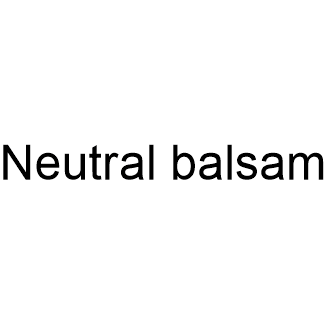 Neutral balsam 化学構造
