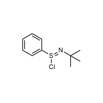 N-tert-Butylbenzenesulfinimidoyl Chloride  Chemical Structure