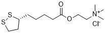 Alpha-Lipoic Acid Choline Ester  Chemical Structure