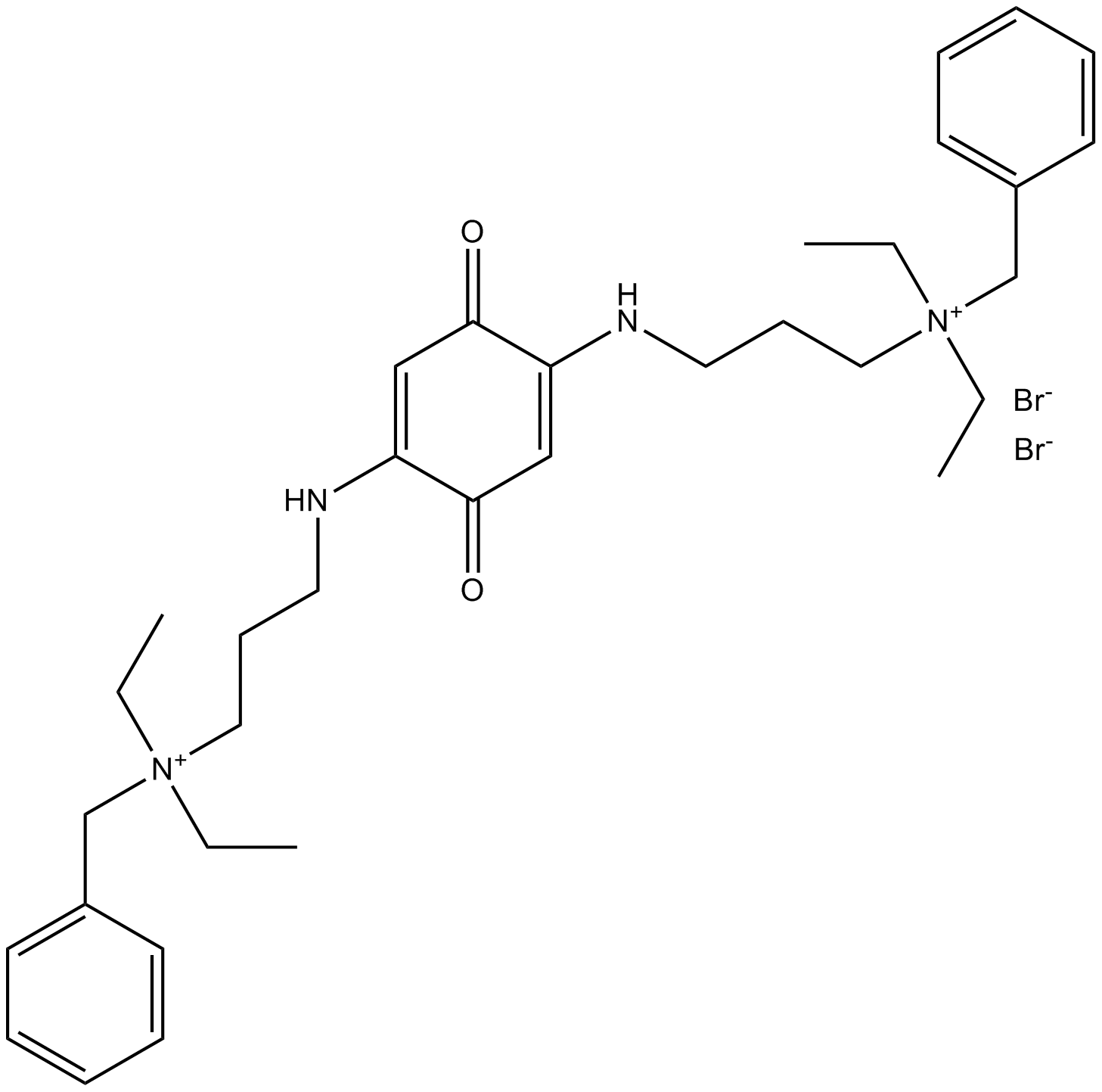 Benzoquinonium dibromide  Chemical Structure