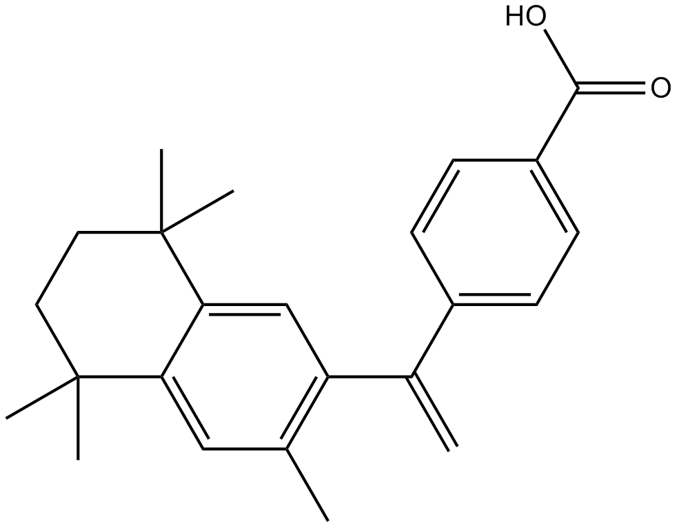 Bexarotene  Chemical Structure