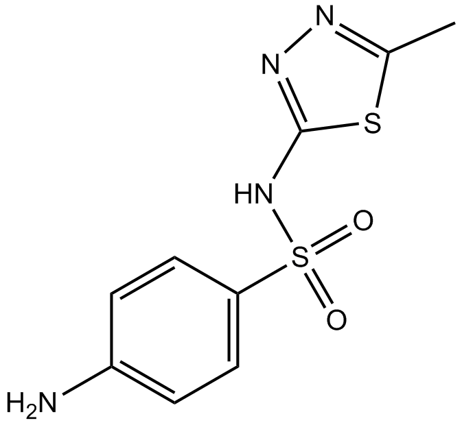 Sulfamethizole التركيب الكيميائي