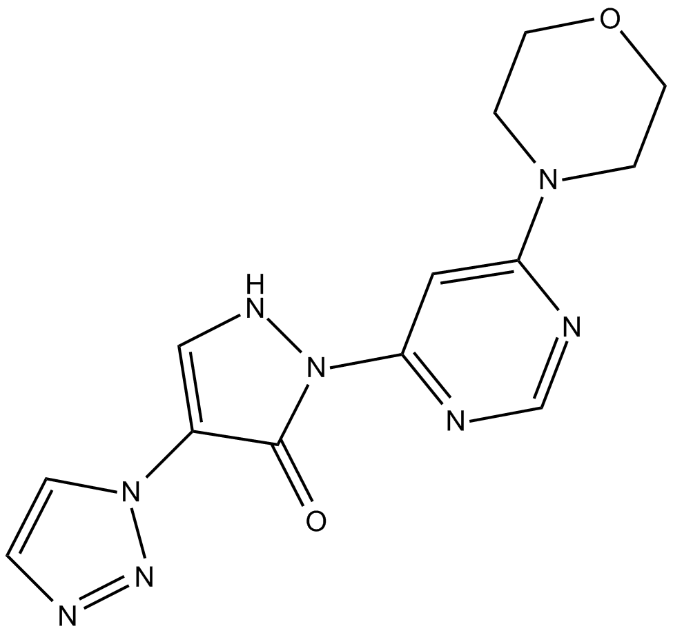 Molidustat (BAY85-3934) 化学構造