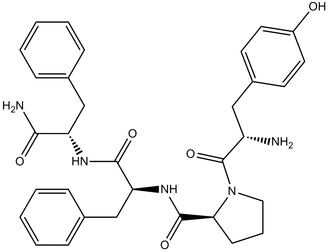 Endomorphin-2 التركيب الكيميائي