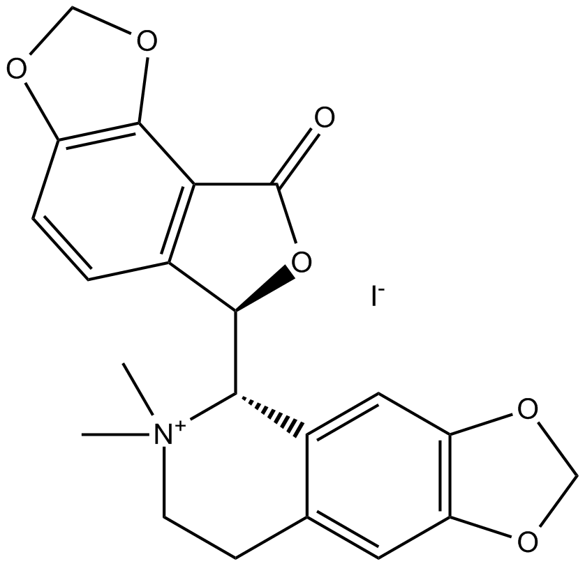 (-)-Bicuculline methiodide  Chemical Structure