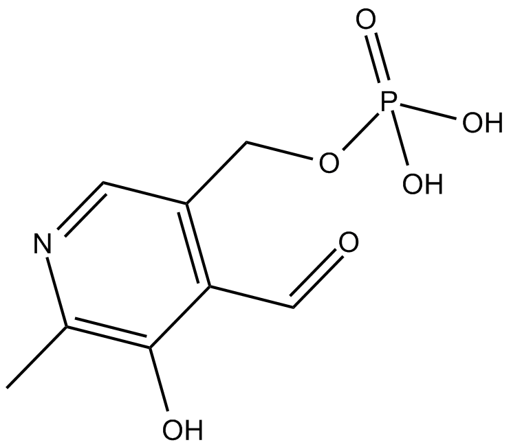 Pyridoxal 5 phosphate Chemische Struktur