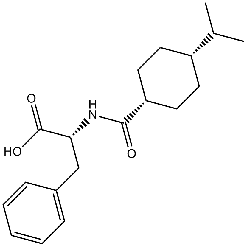 Nateglinide  Chemical Structure