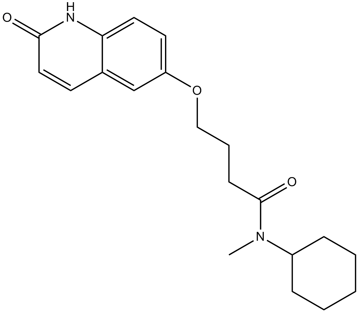 Cilostamide  Chemical Structure