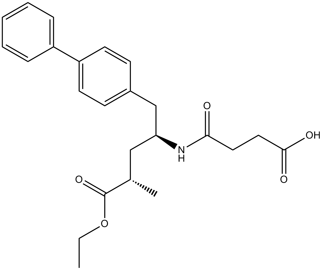 AHU-377(Sacubitril) التركيب الكيميائي