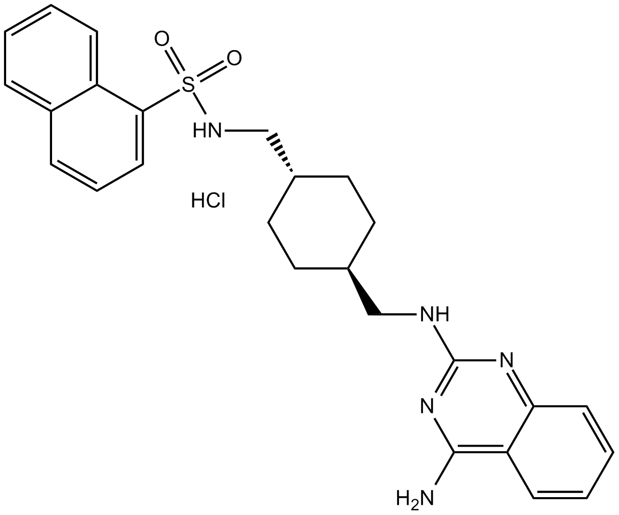 CGP 71683 hydrochloride Chemische Struktur