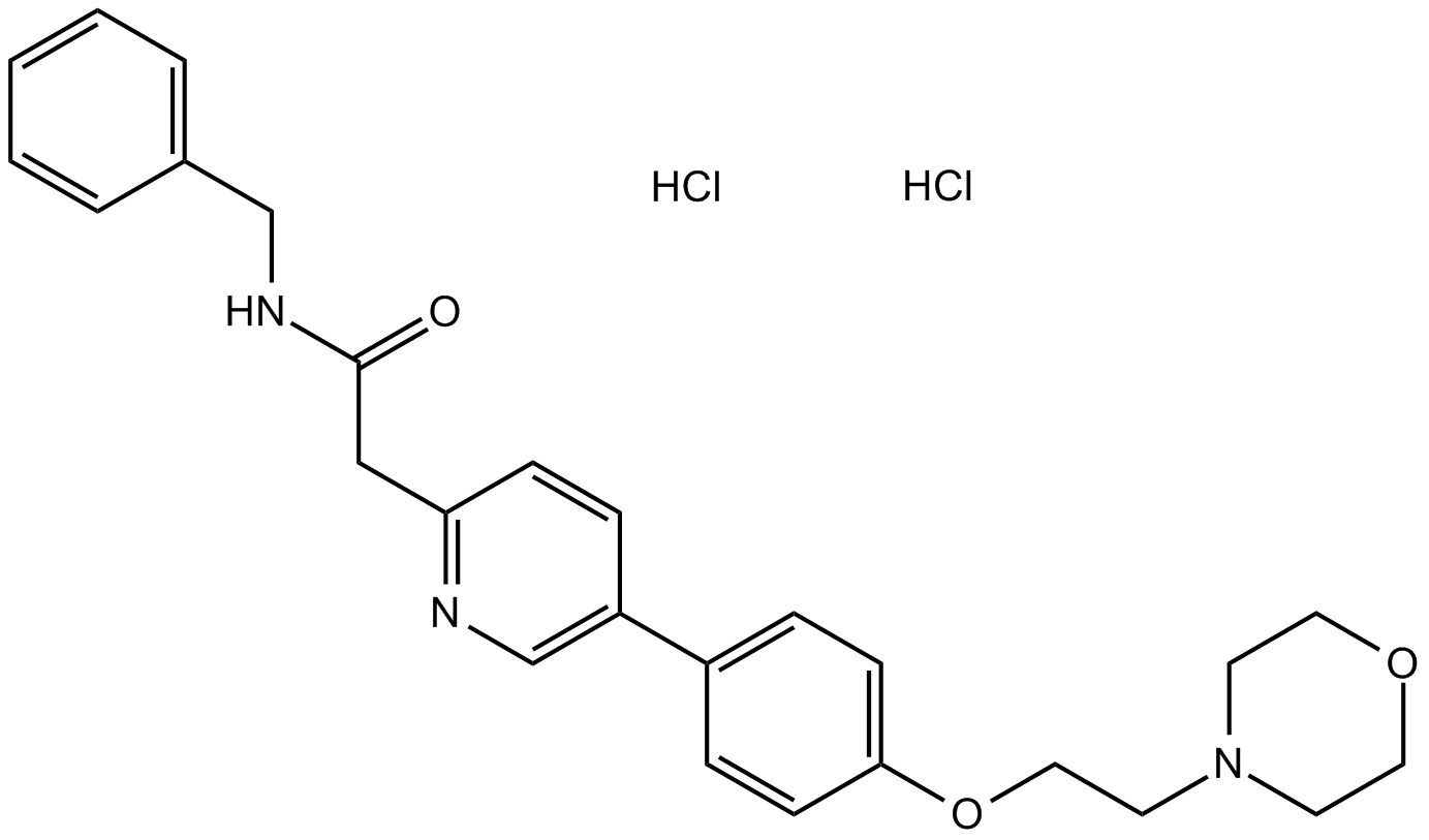 KX2-391 dihydrochloride  Chemical Structure