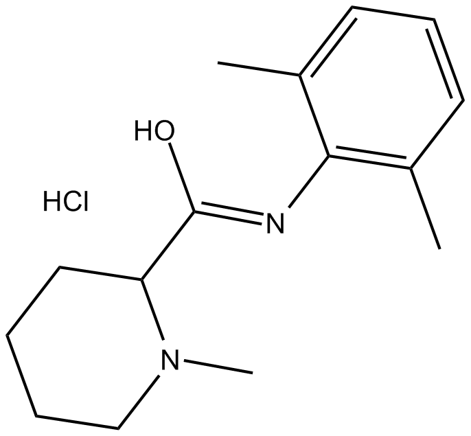 Mepivacaine HCl  Chemical Structure