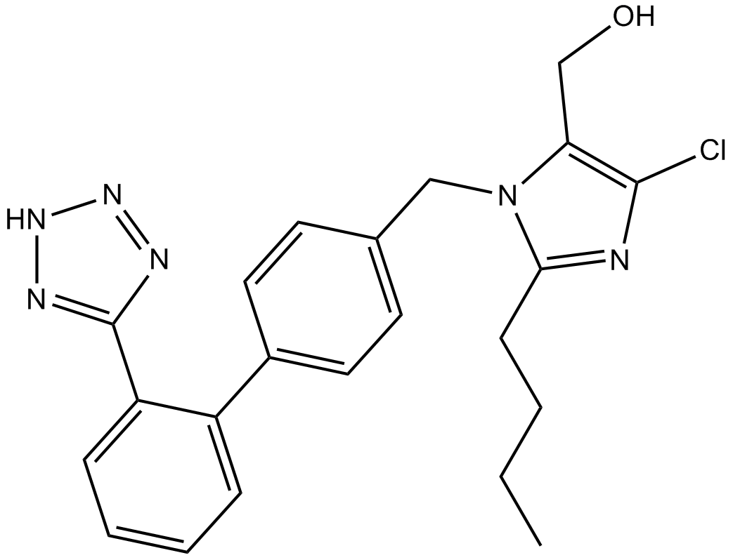 Losartan  Chemical Structure