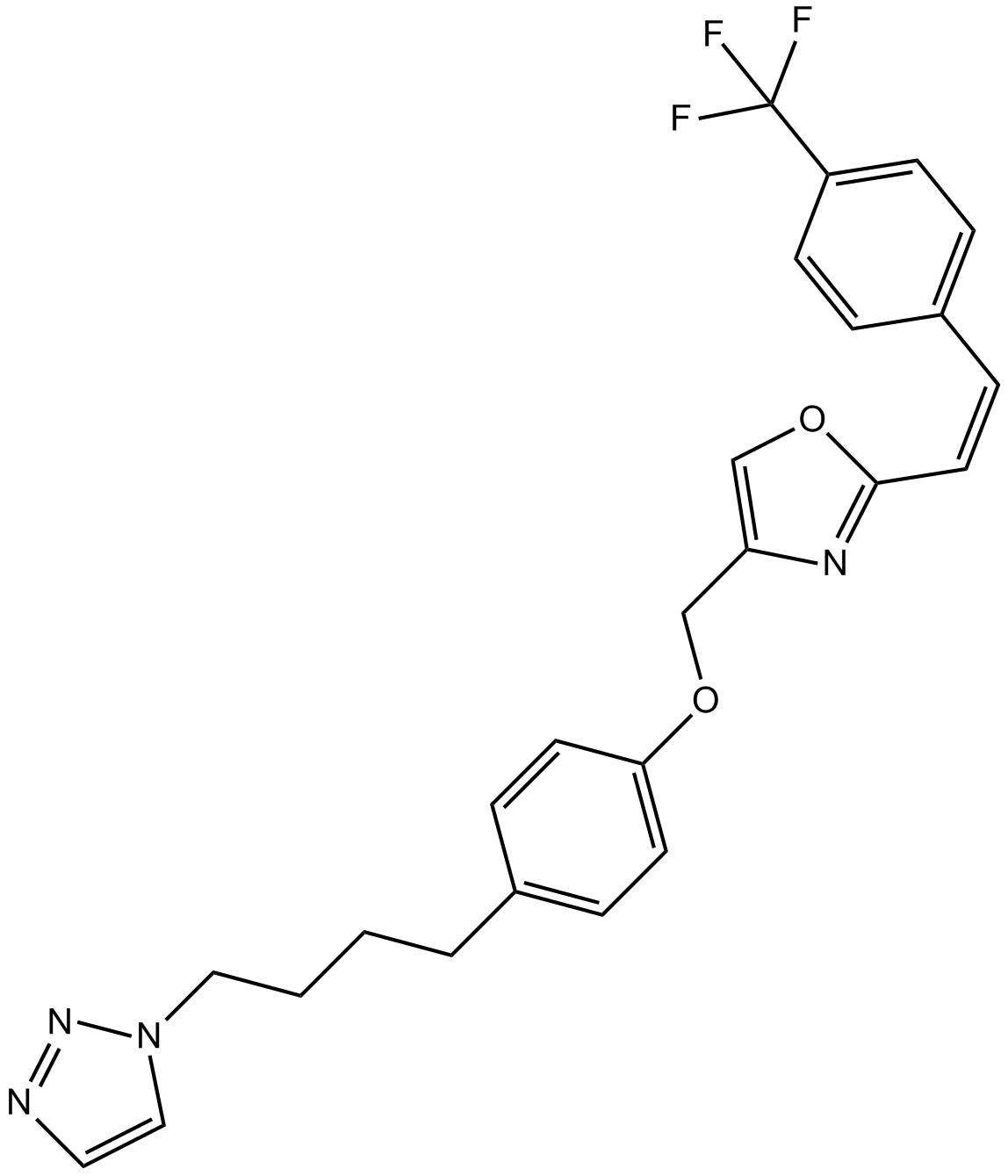 Mubritinib (TAK 165)  Chemical Structure