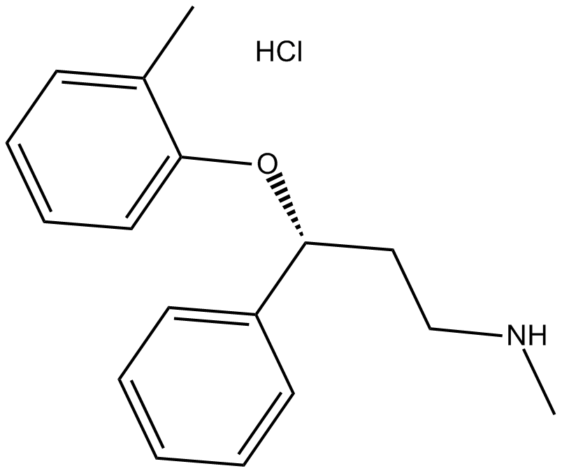 Atomoxetine HCl 化学構造